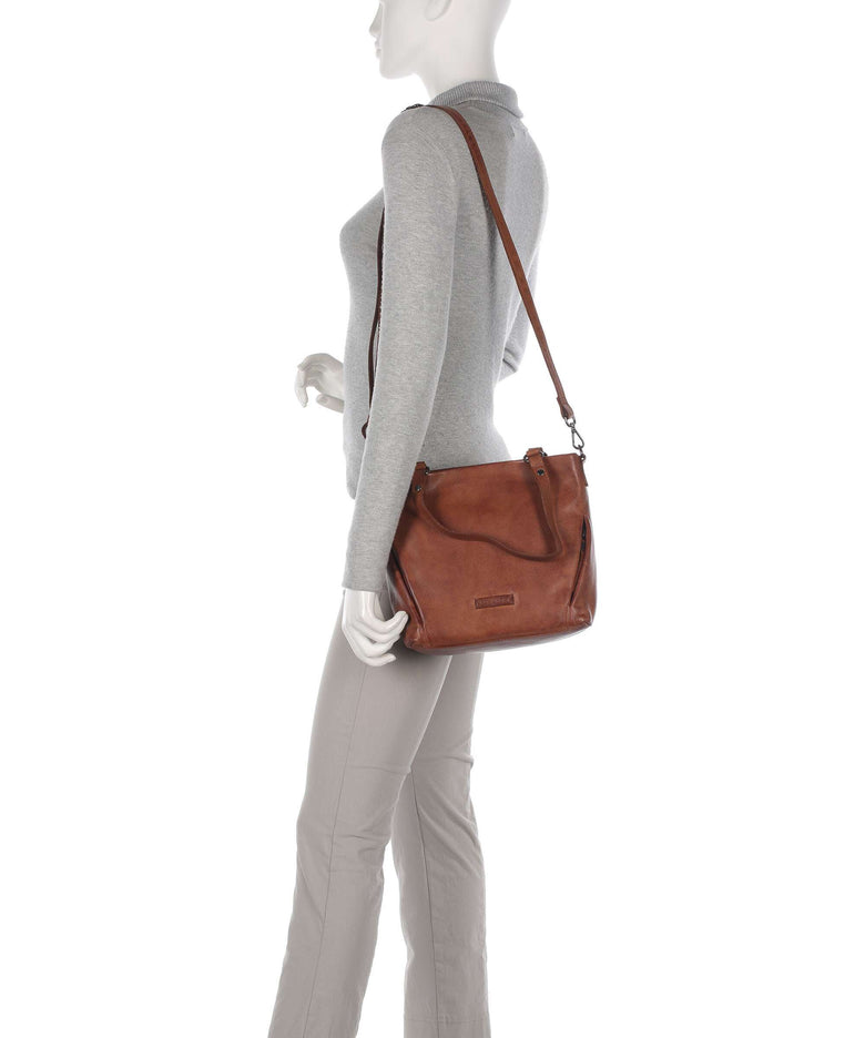 Jack Kinsky Nelson 3 Handbag cognac