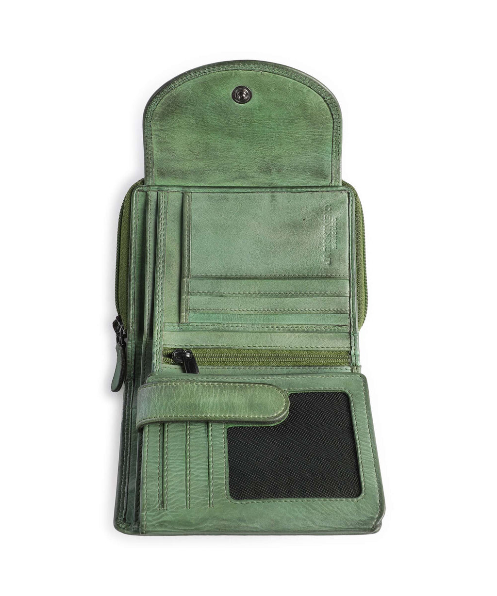 Jack Kinsky Nelson 512 Wallet grün