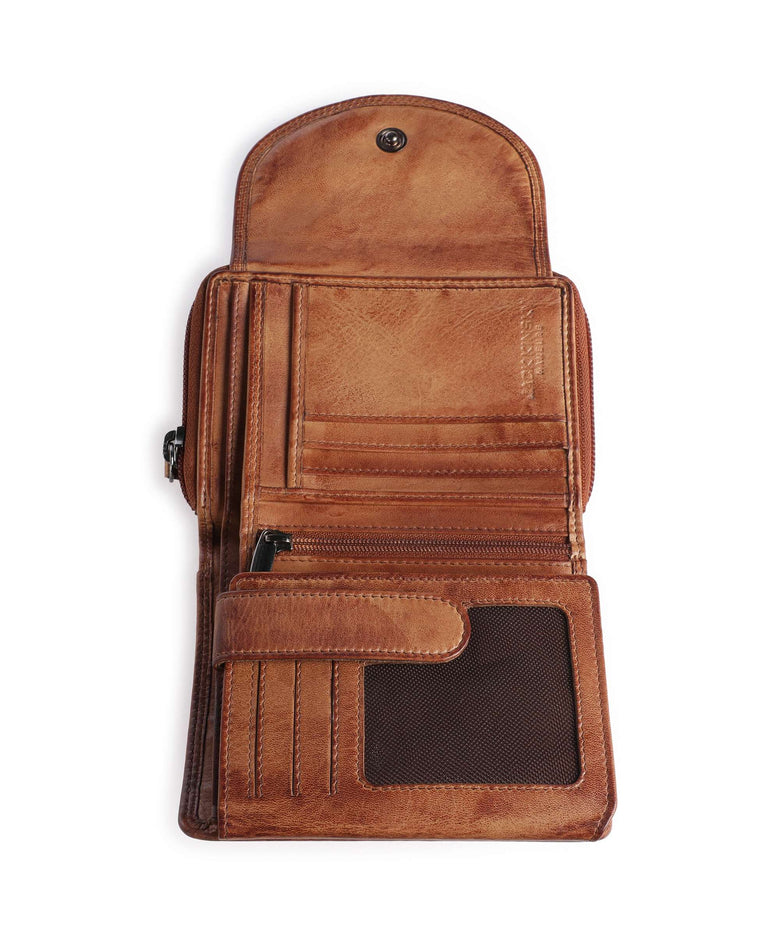 Jack Kinsky Nelson 512 Wallet cognac