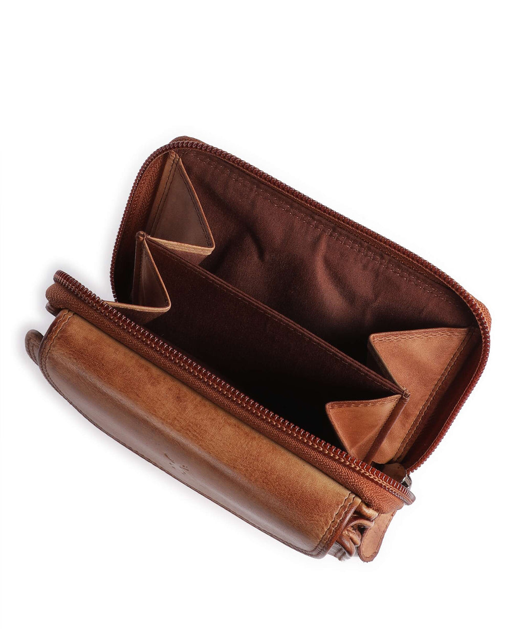 Jack Kinsky Nelson 512 Wallet cognac