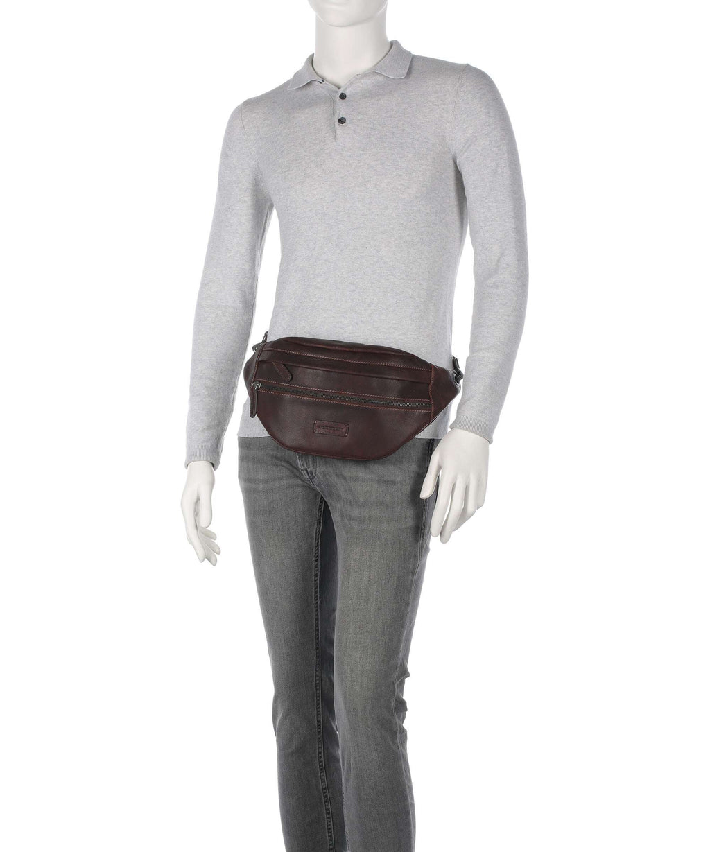 Jack Kinsky Porto 1 Belt bag mokka