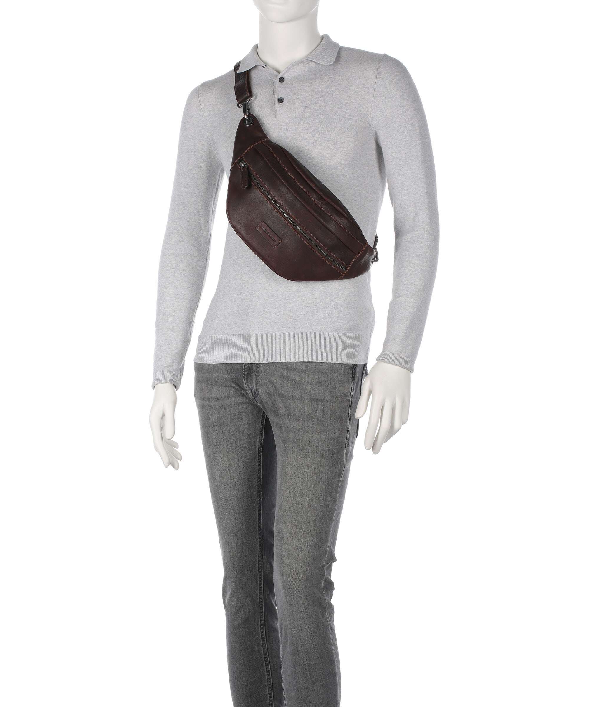 Jack Kinsky Porto 1 Belt bag mokka