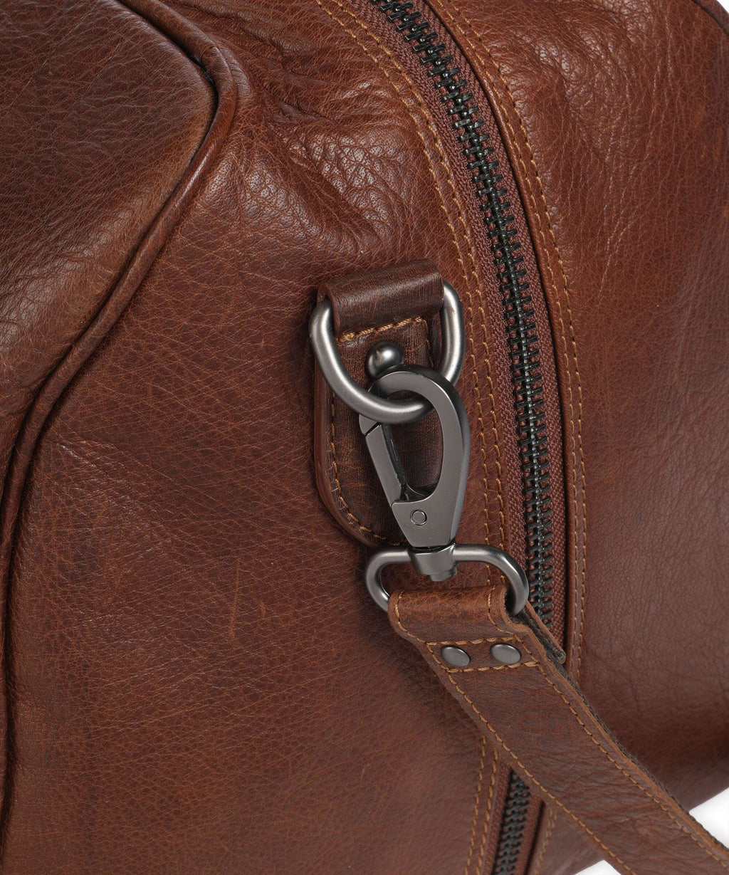 Jack Kinsky Porto 4 Weekend bag cognac