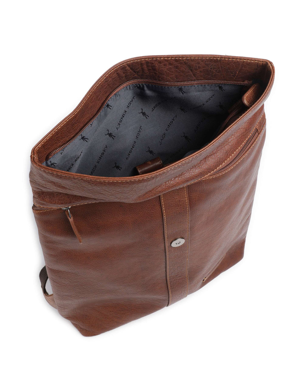 Jack Kinsky Porto 5 Backpack cognac