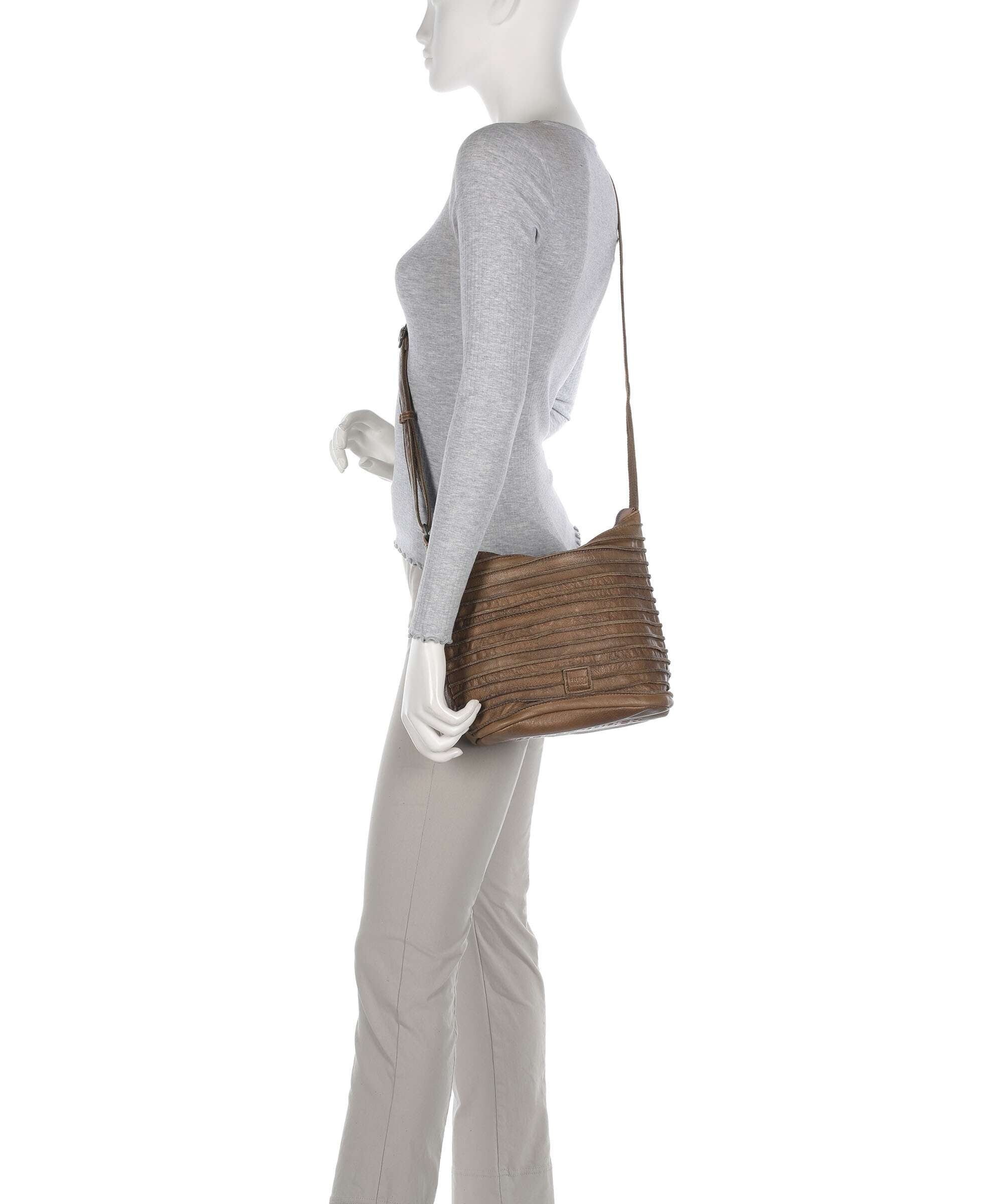 FredsBruder Riffelinchen Crossbody bag olive