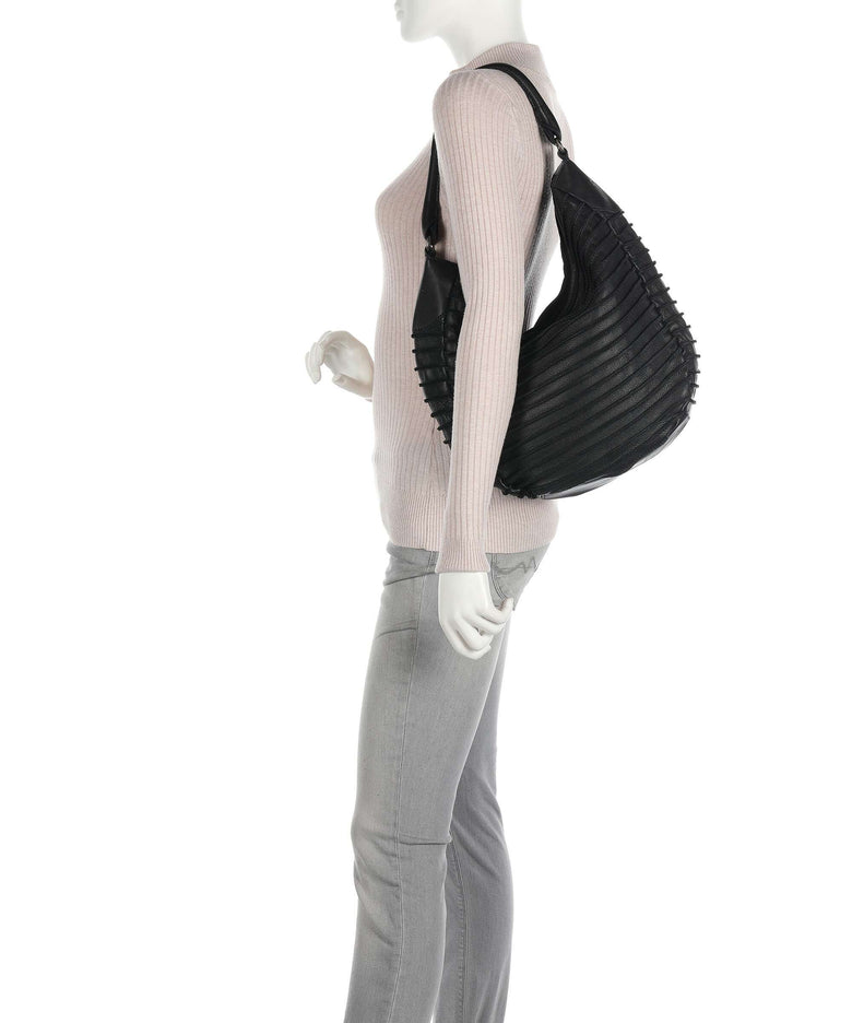 FredsBruder Bestseller Collection Riffeltier S Hobo bag black