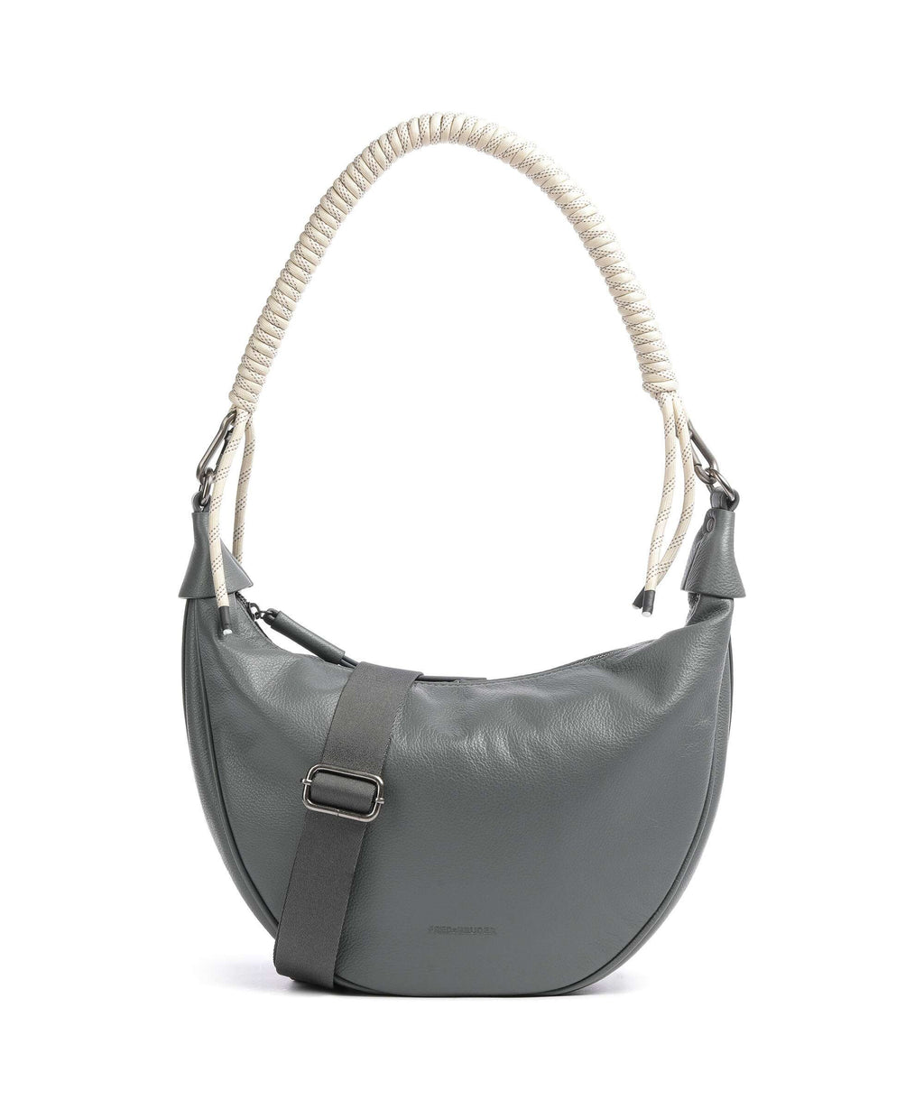 FredsBruder Nea Hobo bag blue grey