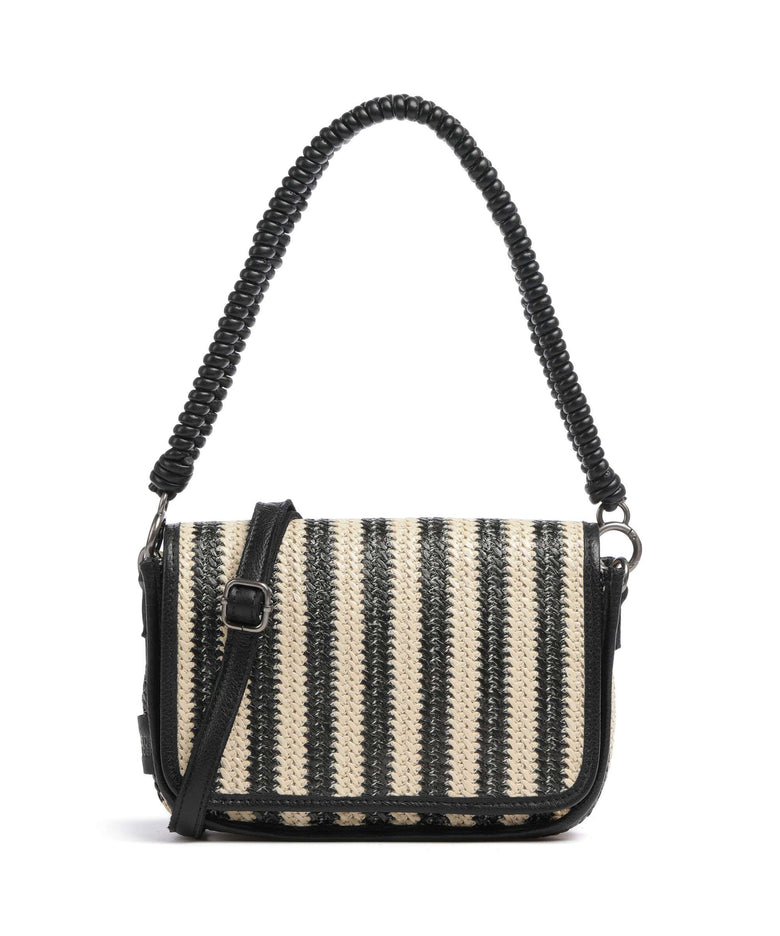 FredsBruder Sommerliebe Shoulder bag black stripes