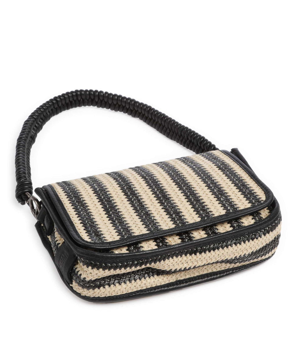 FredsBruder Sommerliebe Shoulder bag black stripes