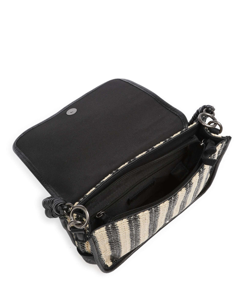 FredsBruder Sommerliebe Shoulder bag black stripes
