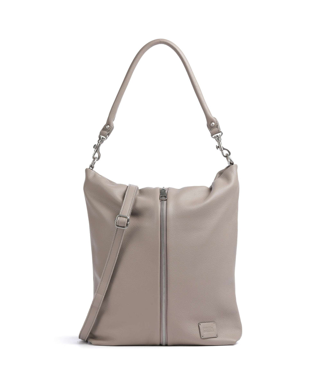 FredsBruder Feeling Good Zip Hobo bag warm grey