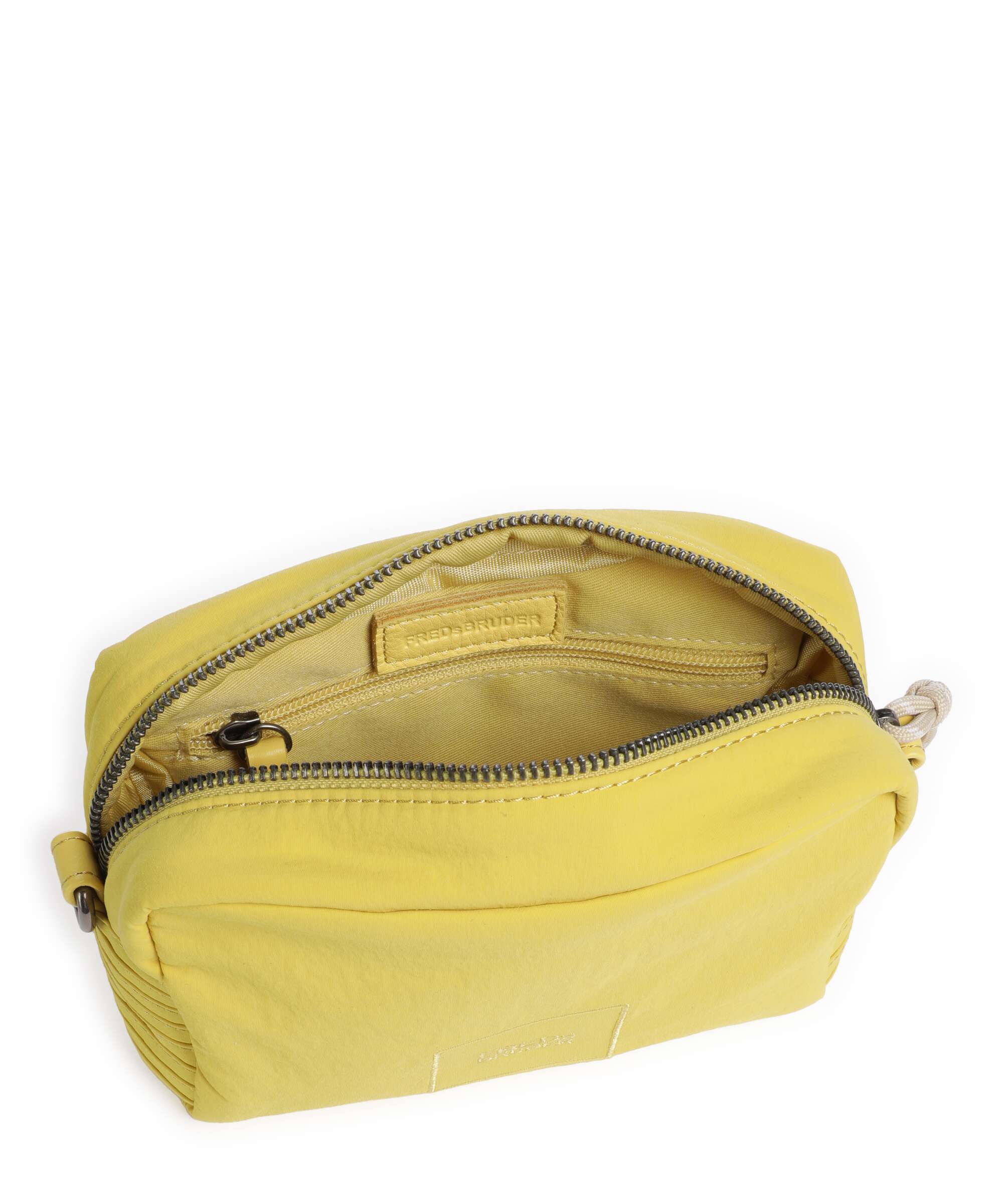 FredsBruder Friends For Life Crossbody bag lemon yellow