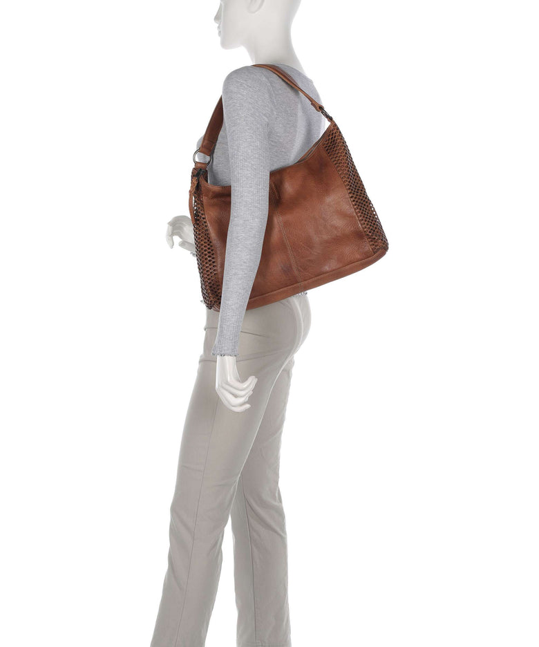 FredsBruder My Hobo bag dark caramel