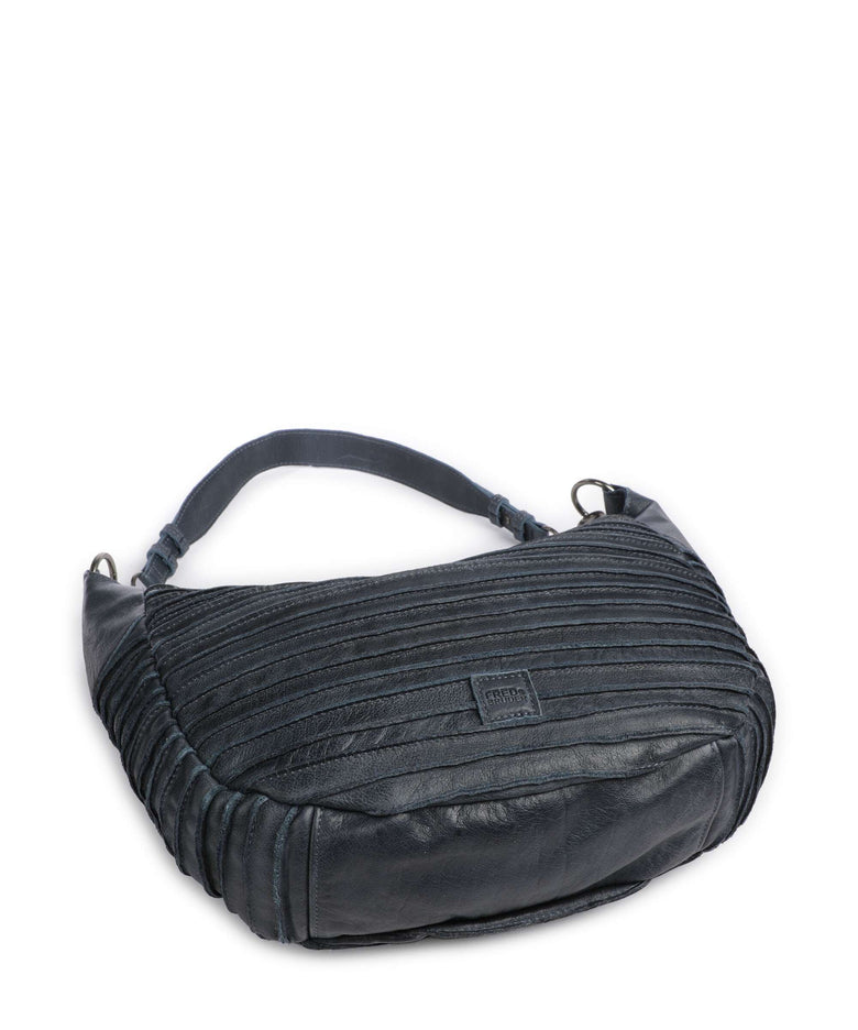 FredsBruder Bestseller Riffel Flowow Hobo bag dusty blue