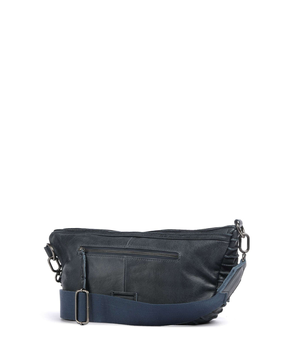 FredsBruder Check My Bag mini Crossbody bag dusty blue