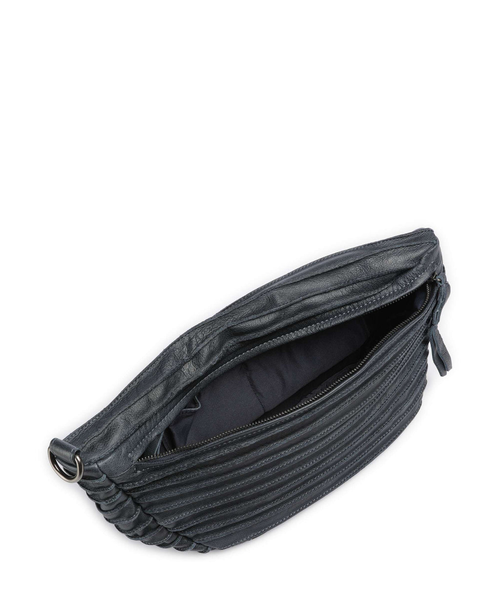 FredsBruder Check My Bag mini Crossbody bag dusty blue