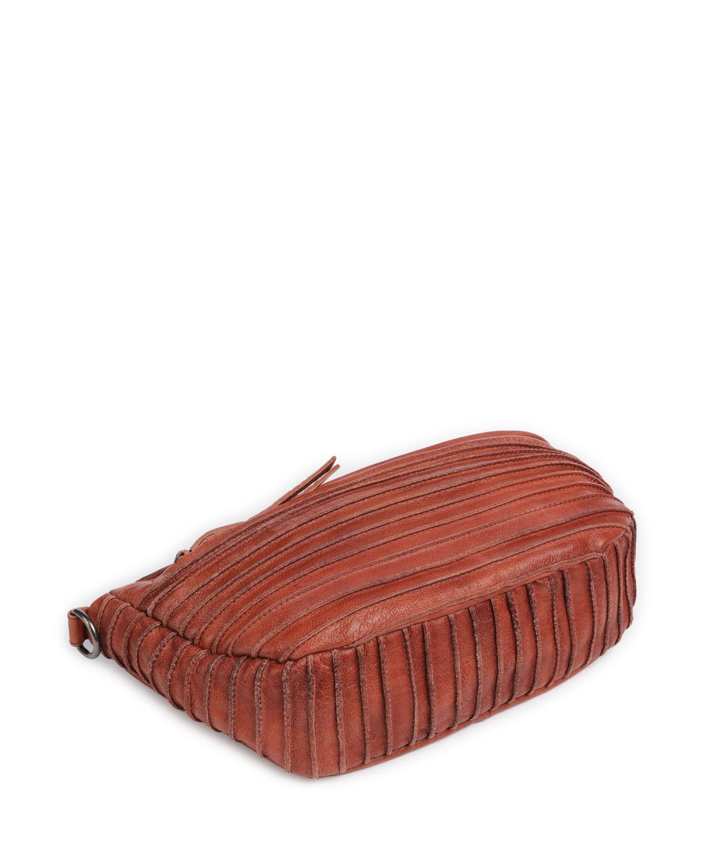FredsBruder Check My Bag mini Crossbody bag rustic orange