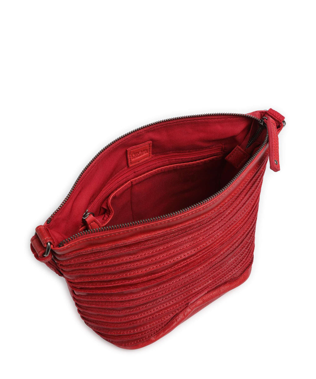 FredsBruder Riffelinchen Crossbody bag fire red