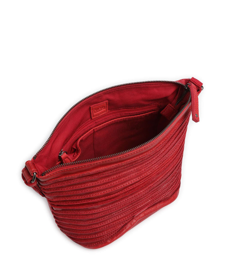 FredsBruder Riffelinchen Crossbody bag fire red