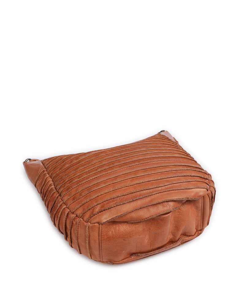 FredsBruder Bestseller Hobo bag dark caramel