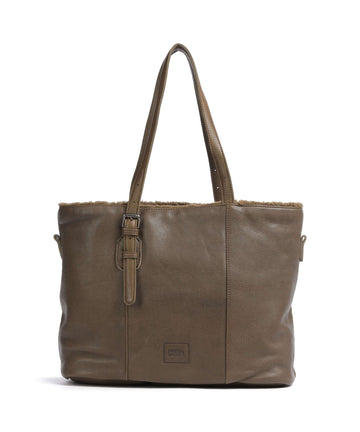 FredsBruder Inside Out Borsa shopper olive