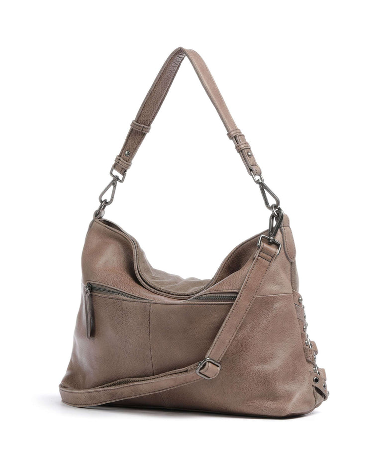 FredsBruder Buckle My Bag Hobo bag soft taupe