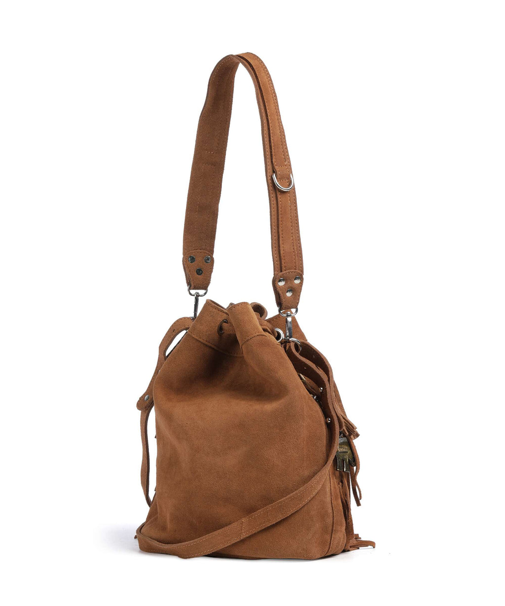 Anokhi Bucket bag tan
