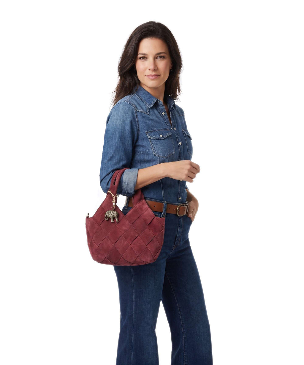 Anokhi Handbag merlot