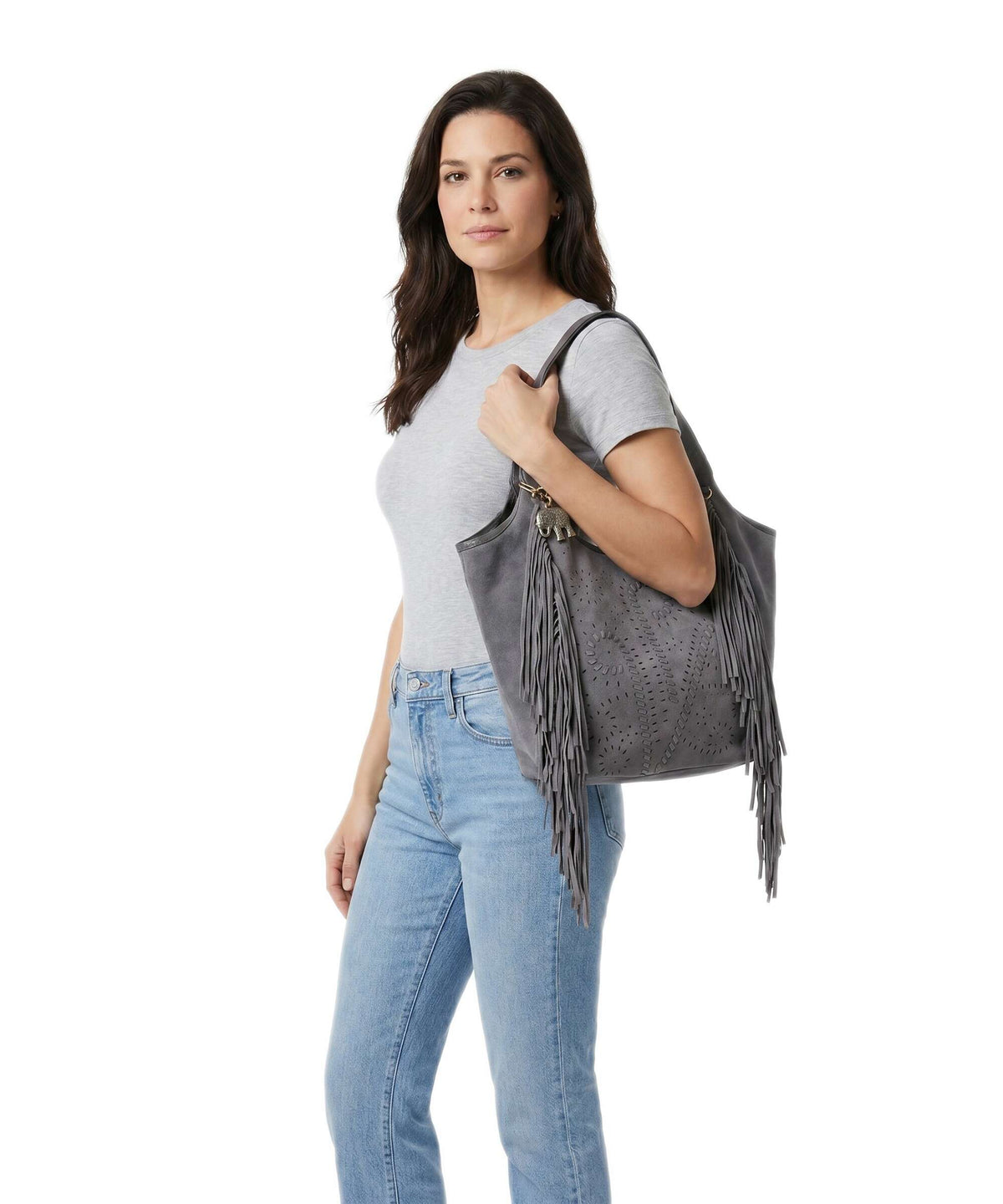Anokhi Hobo bag grey