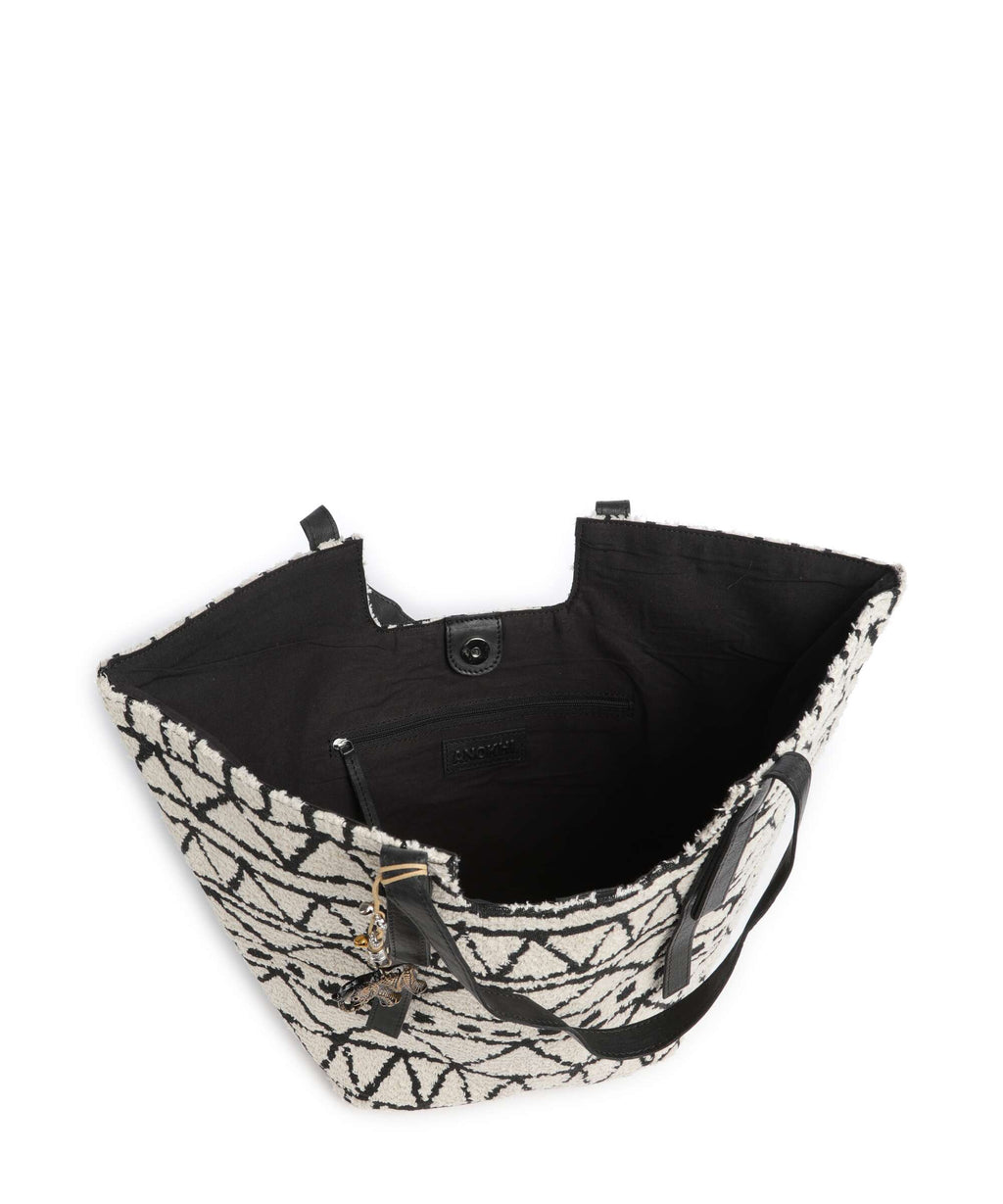 Anokhi Tote bag black/white