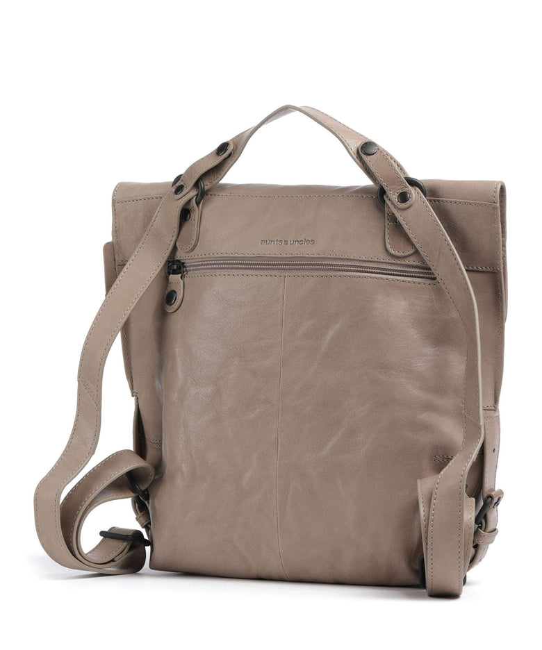 Aunts & Uncles Grandma's Luxury Club Mrs. Mince Pie Backpack bag vintage khaki