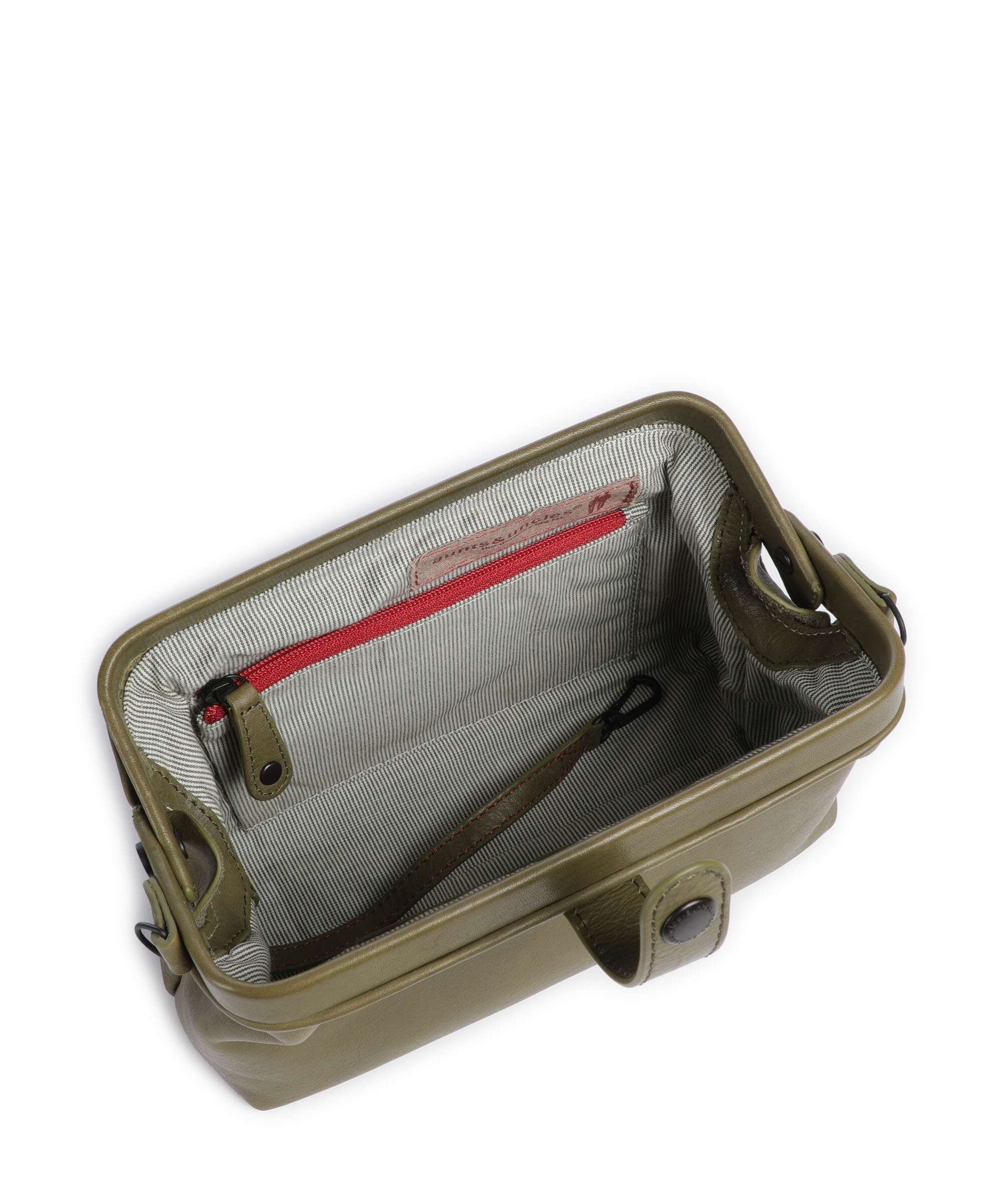 Aunts & Uncles Grandma's Luxury Club Mrs. Eclair Crossbody bag olive branch