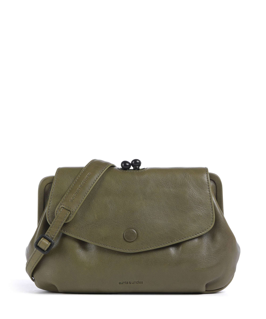 Aunts & Uncles Grandma's Luxury Club Mrs. Madeline Crossbody bag olive branch
