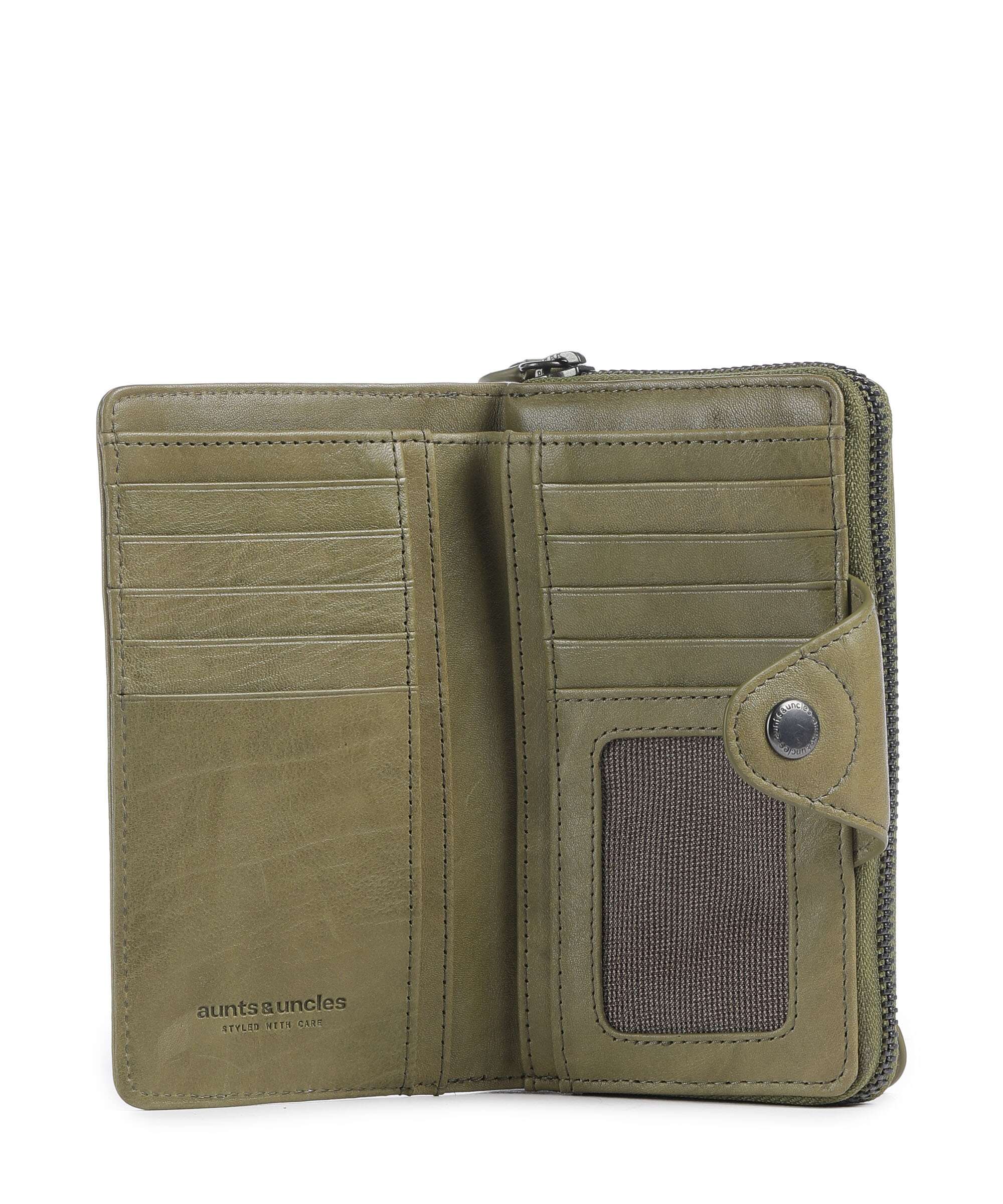 Aunts & Uncles Grandma's Luxury Club Francis Wallet olive branch