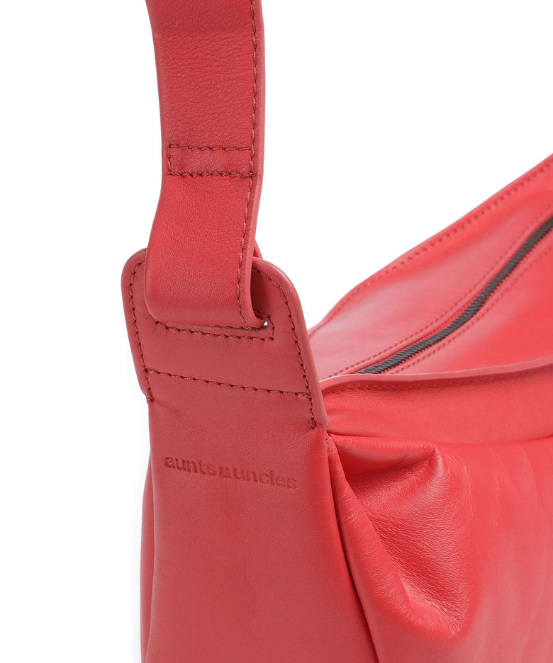 Aunts & Uncles Jamie's Orchard Crocus Shoulder bag coral