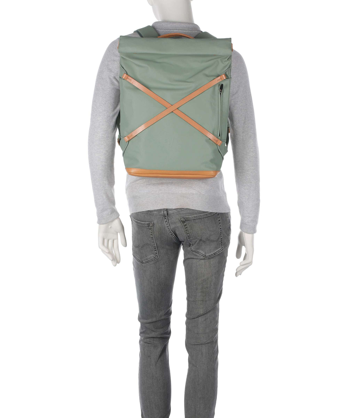 Aunts & Uncles Japan Osaka Rolltop backpack sage green