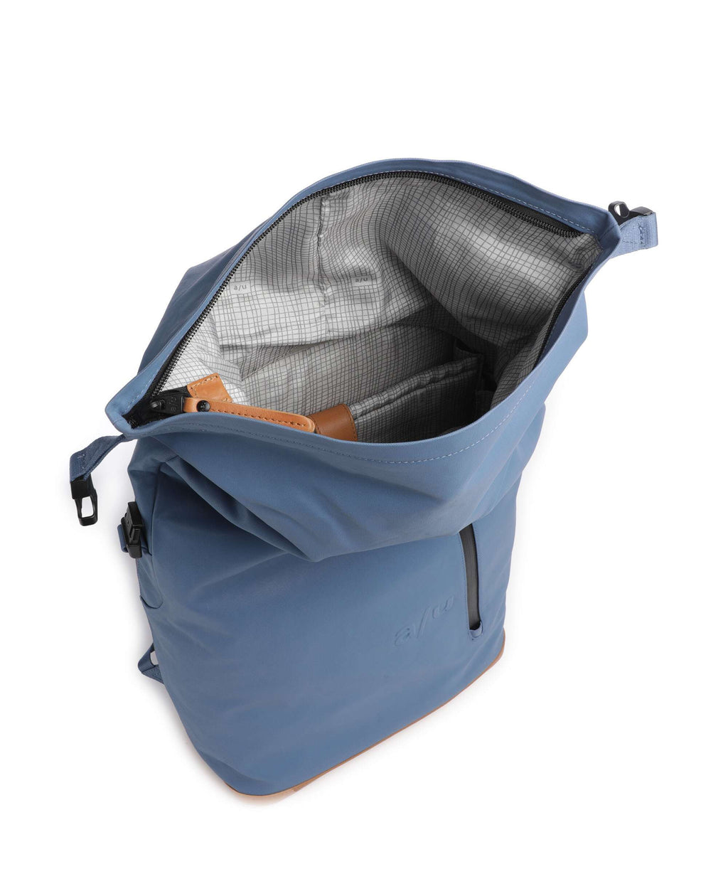 Aunts & Uncles Japan Fukui Rolltop backpack blue jeans