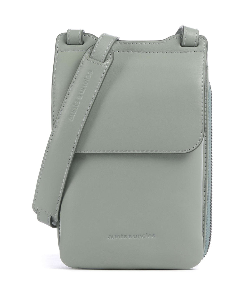 Aunts & Uncles Jamie's Orchard Tulip Phone bag sage green