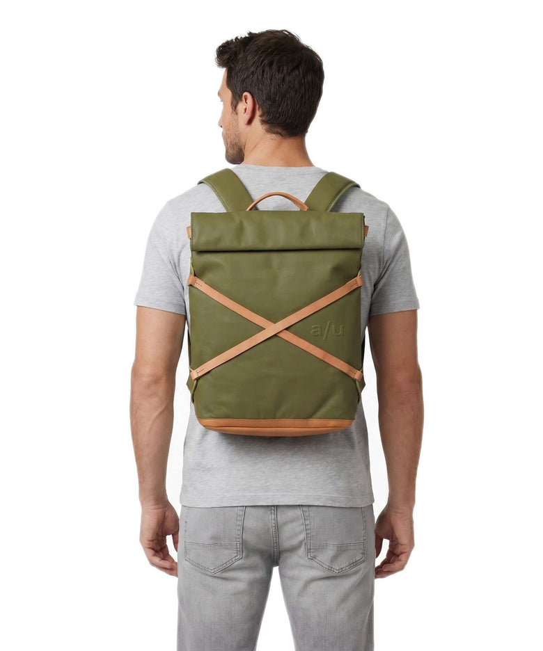 Aunts & Uncles Japan Yokohama Rolltop backpack marshland