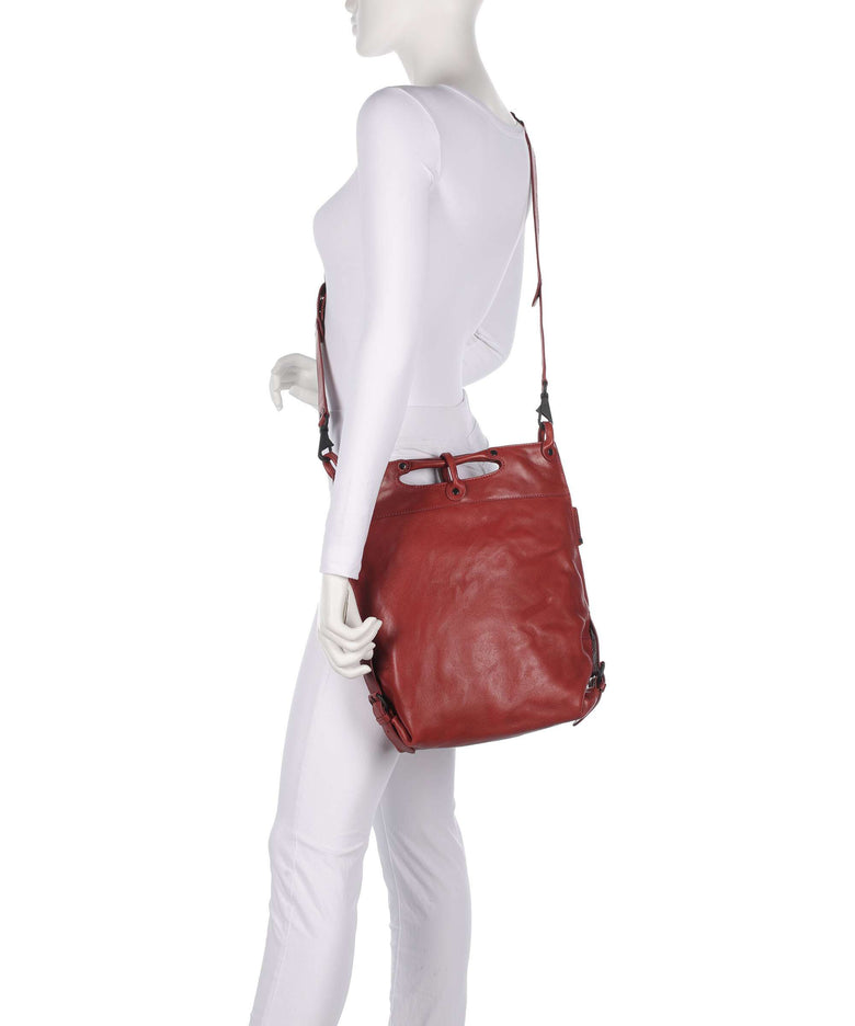 Aunts & Uncles Grandma's Luxury Club Mrs. Pancake Shoulder bag intense rust