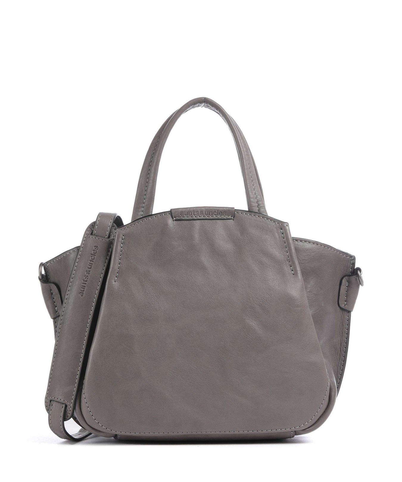 Aunts & Uncles Grandma's Luxury Club Mrs. Plum Crumble Handbag oyster grey
