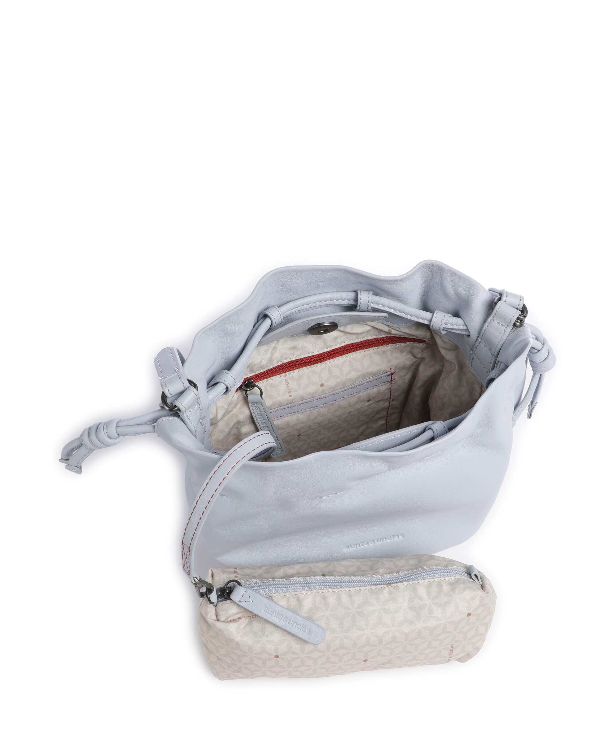 Aunts & Uncles Bohemian Vibes Fleur Bucket bag blue aura