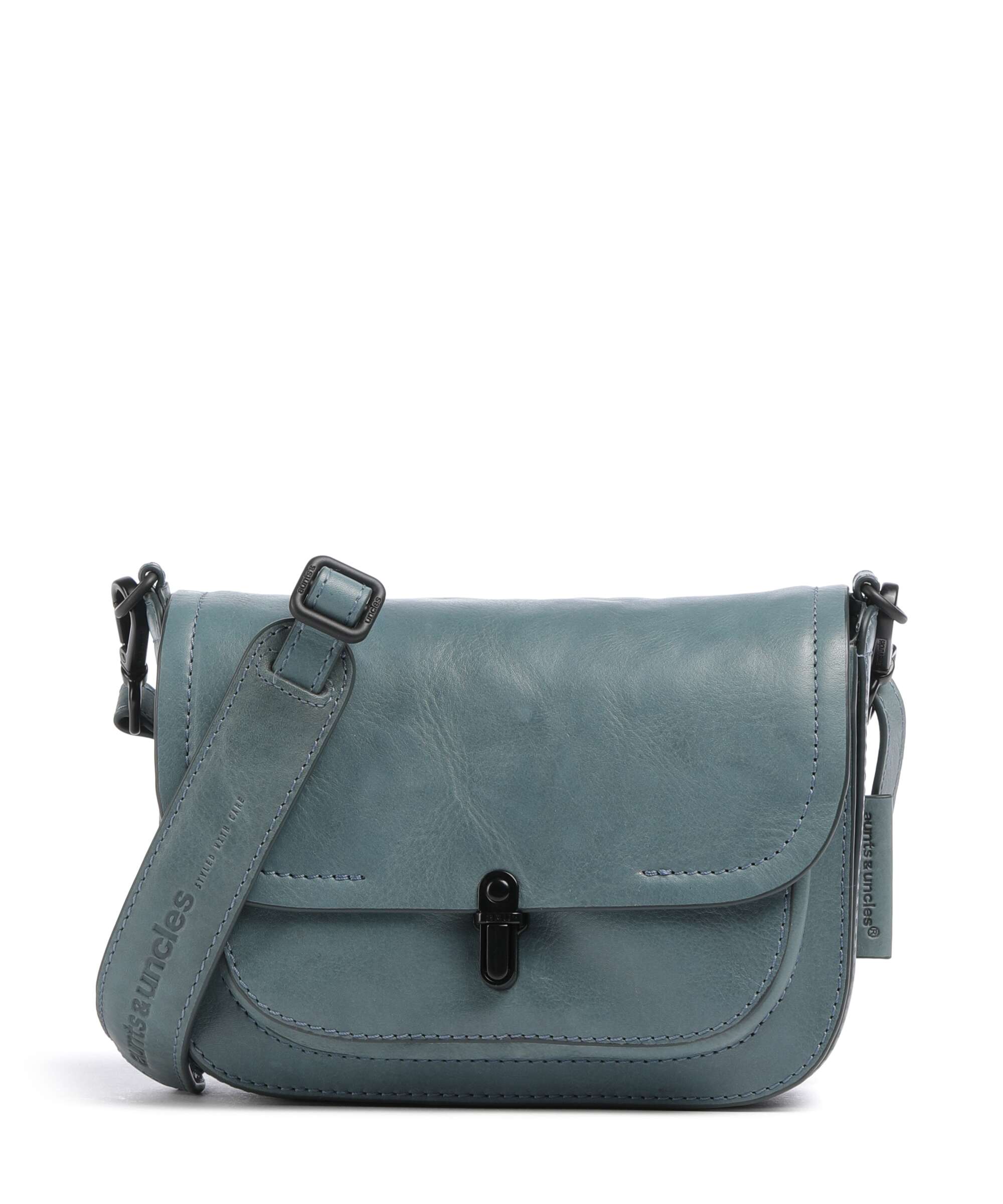 Aunts & Uncles Grandma's Luxury Club Mrs. Waffle Crossbody bag aegean blue