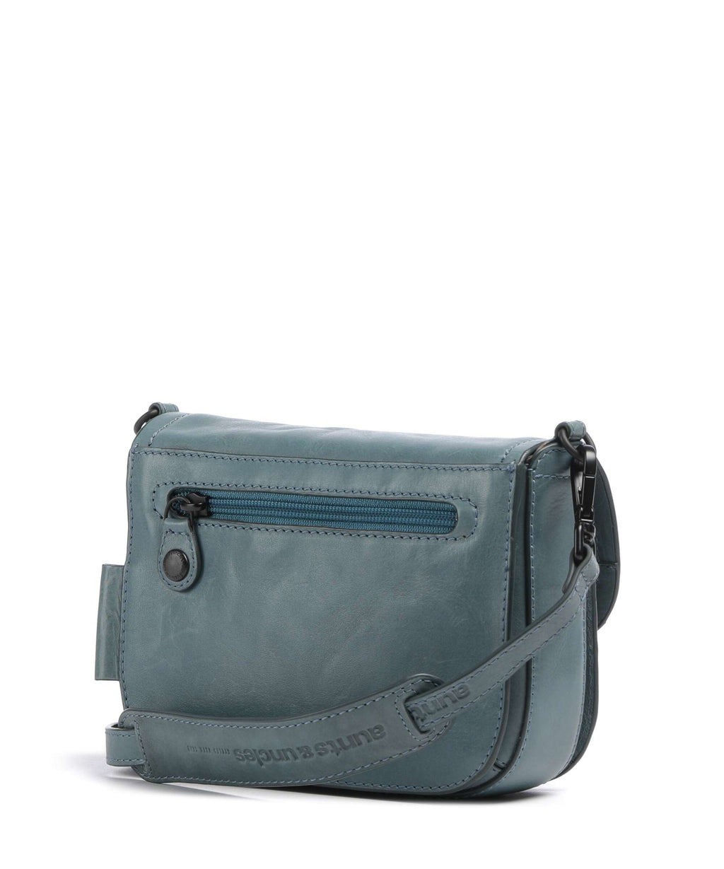 Aunts & Uncles Grandma's Luxury Club Mrs. Waffle Crossbody bag aegean blue