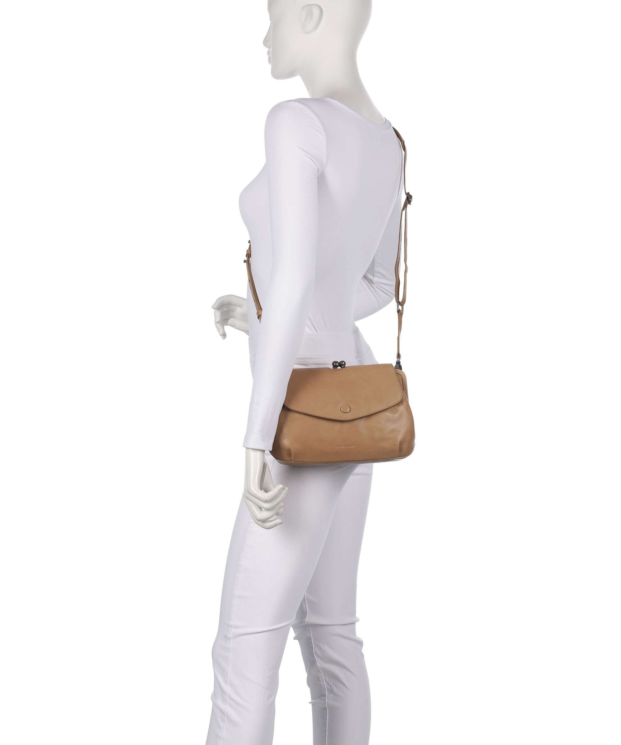 Aunts & Uncles Grandma's Luxury Club Mrs. Madeline Crossbody bag iced coffee