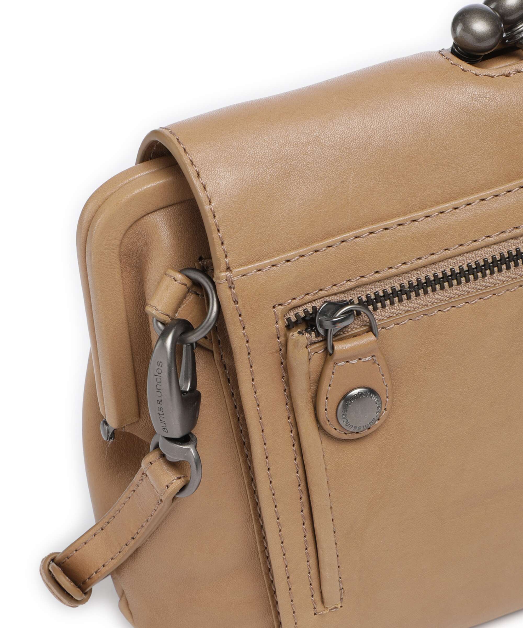 Aunts & Uncles Grandma's Luxury Club Mrs. Madeline Crossbody bag iced coffee