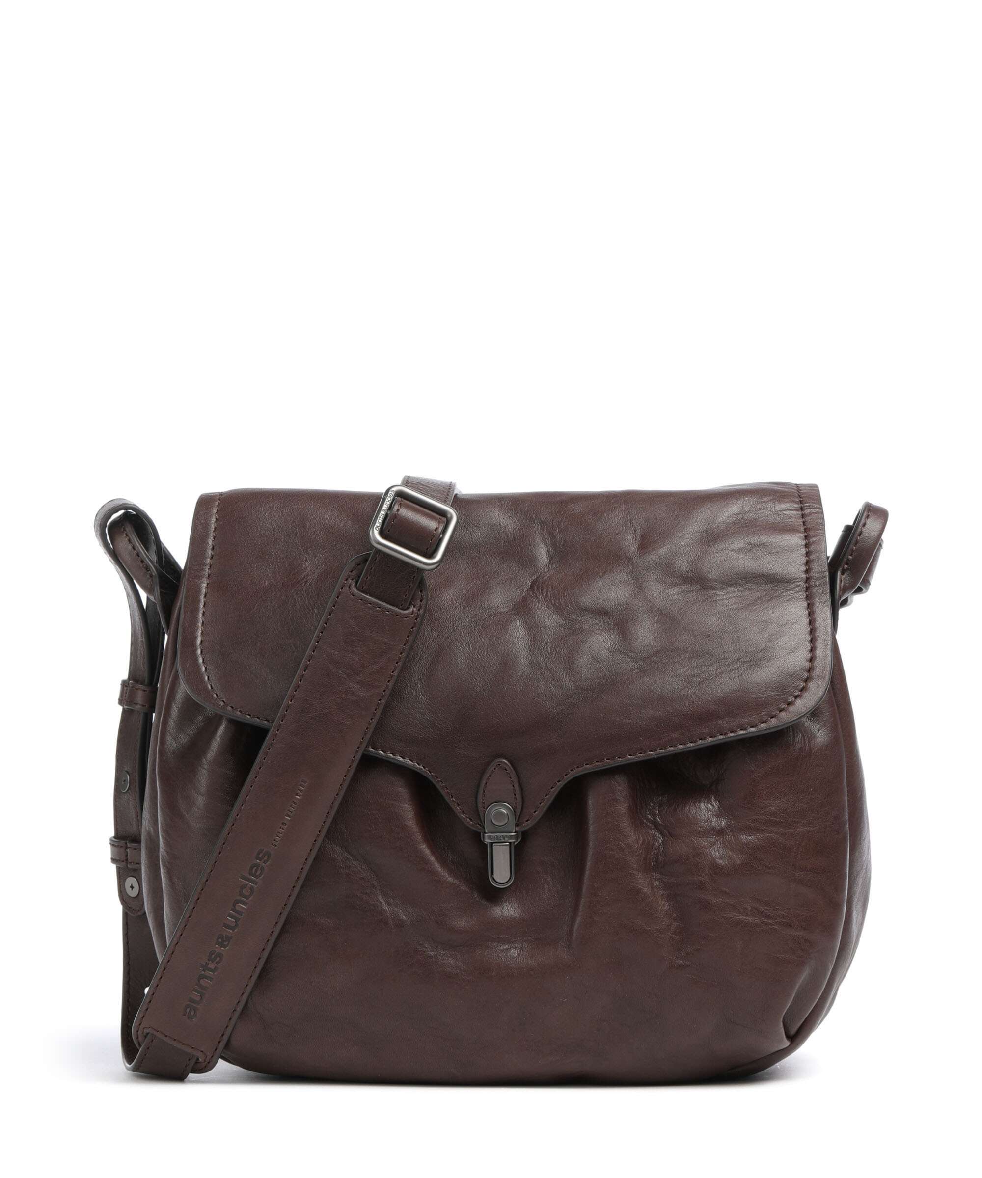 Aunts & Uncles Grandma's Luxury Club Mrs. Pineapple Pie Crossbody bag coffee bean