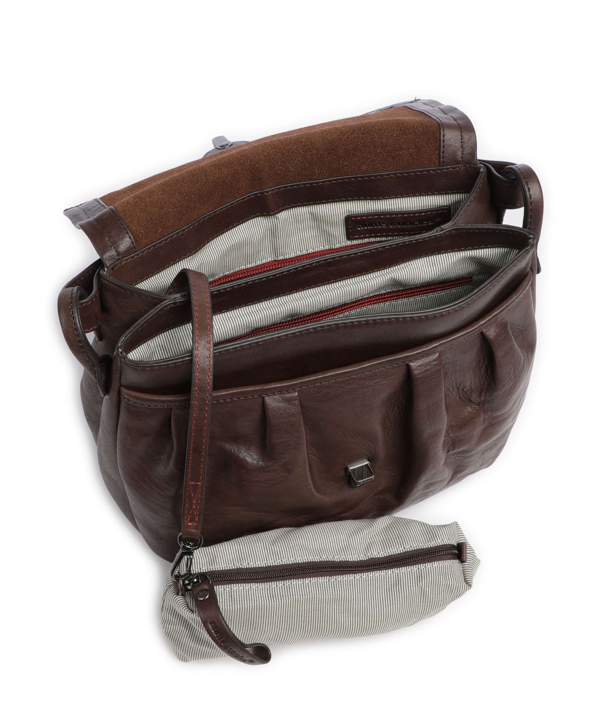 Aunts & Uncles Grandma's Luxury Club Mrs. Pineapple Pie Crossbody bag coffee bean