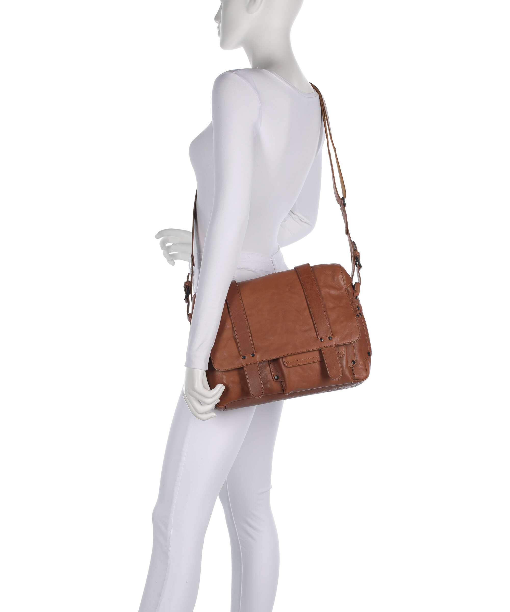 Aunts & Uncles Grandma's Luxury Club Mrs. Honey Pie Messenger bag caramel