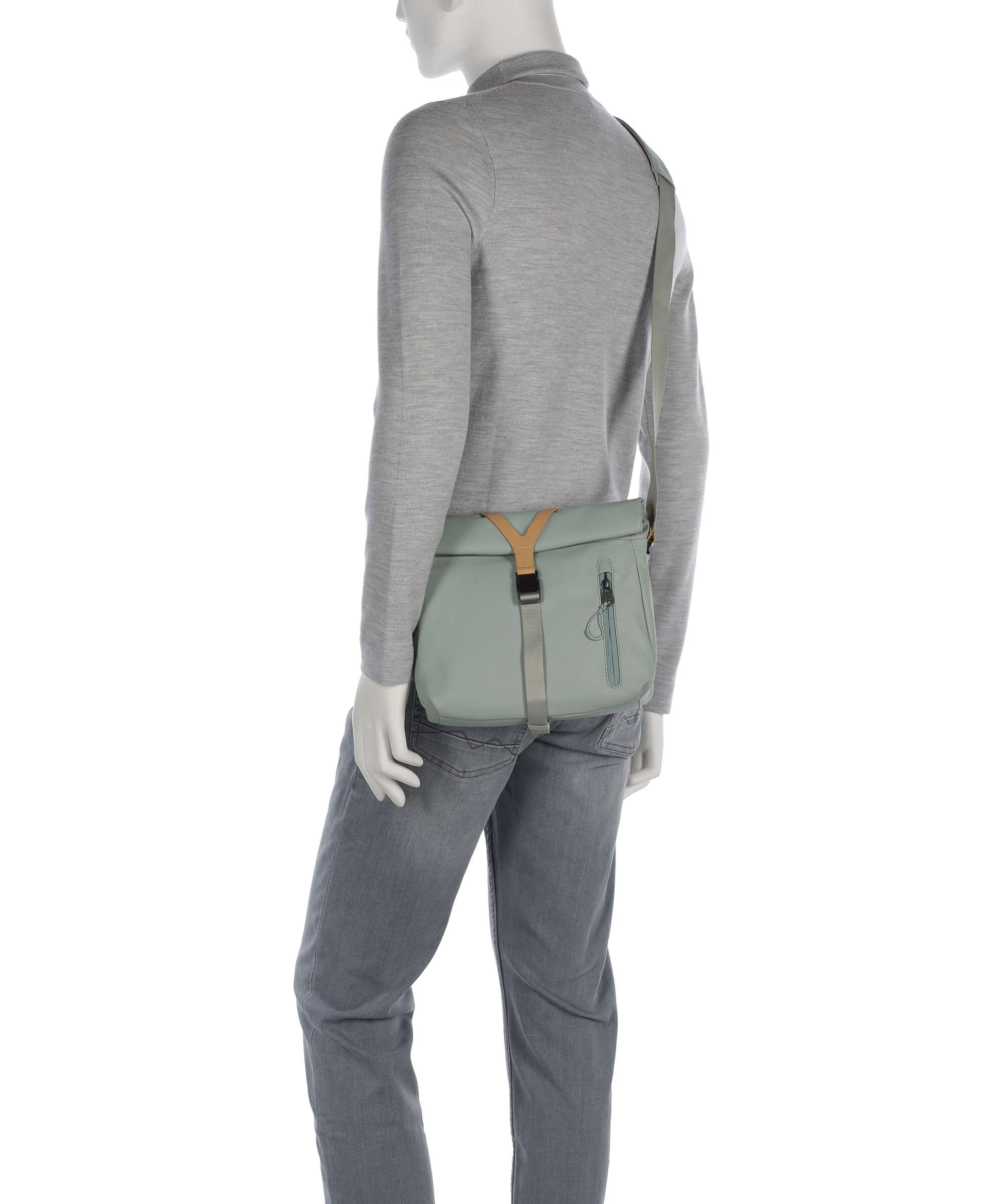 Aunts & Uncles Japan RE Seki Crossbody bag sage green